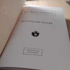 History of Nations Vol 17 Austria-Hungary 1928 Hardcover