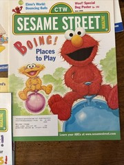ctw sesame street magazine lot Of 13 Mainly 1999 & 2000