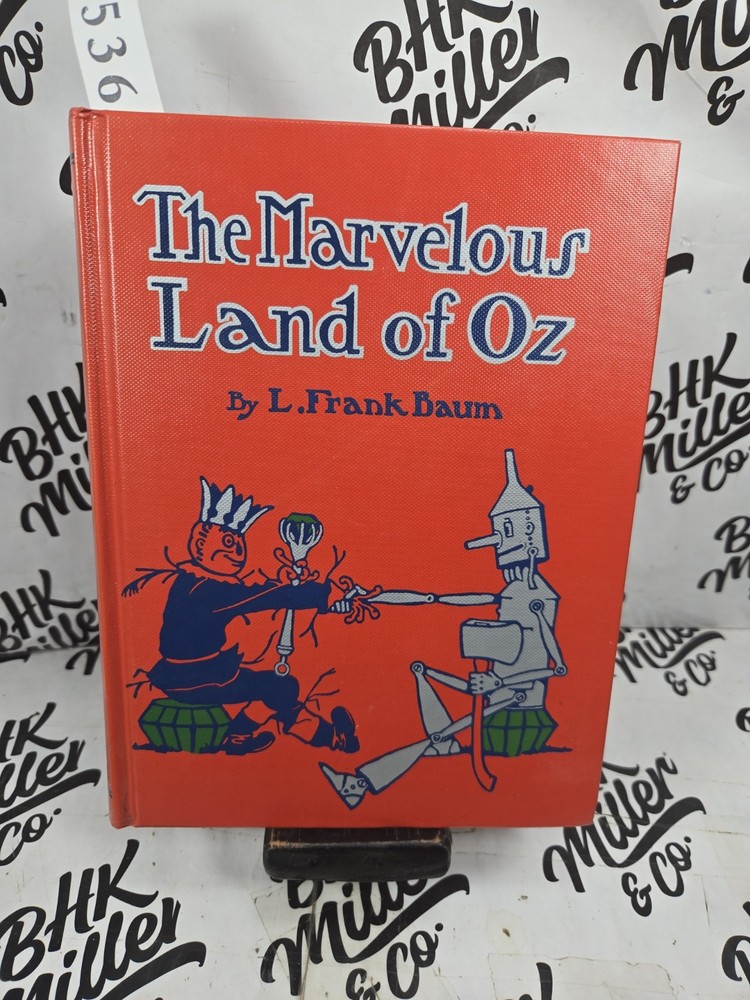 The Marvelous Land of Oz Books of Wonder L Frank Baum Hardcover