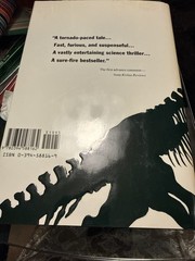 JURASSIC PARK – MICHAEL CRICHTON (HC/DJ 1990) First Edition 1st Printing