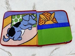 Vintage Sleepy, Sleepy! Baby Soft Book Emily Bolam Rare Hard To Find 1999