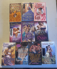 Lot 10 Historical Romance PB Book Random Mix Assorted Authors