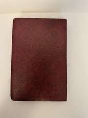 The Living Bible Large Print Red Letter Burgundy Leather Tyndale 1986