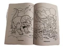 DINO RRAWRR! Dinosaurs Coloring/Activity Book with Tear/Share Pages 🆕🆓 ship!