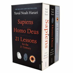 Yuval Noah Harari 3 Book Boxset (Sapiens, Homo Deus, 21 Lessons for 21st Century