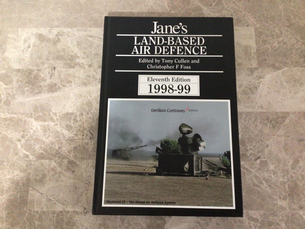 Jane’s Land-Based Air Defence 1998-99 11th Edition UNREAD HC Book