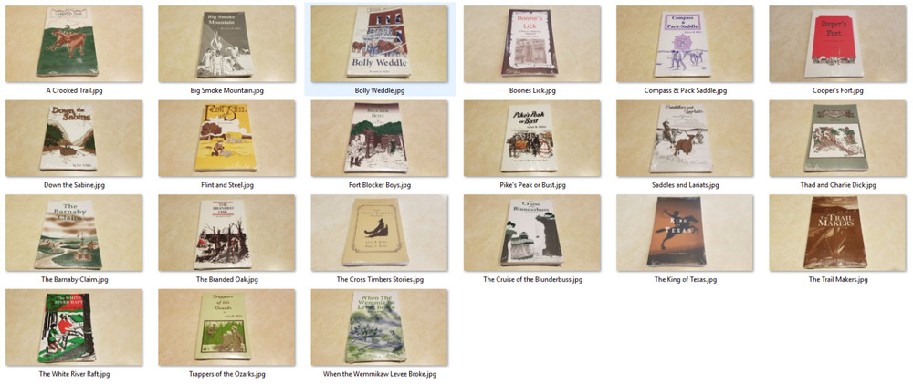 Set of 21 Books By Lewis B. Miller – Brand New, Still in the Shrink Wrap!