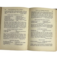 Good Housekeeping’s Menus Recipes & Household Discoveries 1920’s HC Cookbook
