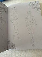Fashion Girlz Fashion Design Sketch Book 400 Pages New