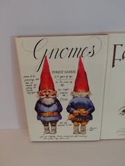 FAERIES Brian Froud Hardcover 1978 & 1979 Gnomes Huygen Illustrated Book Lot