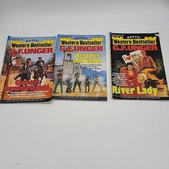 15 BASTEI Western-Bestseller G.F. Unger Pulp Fiction German Booklets Books