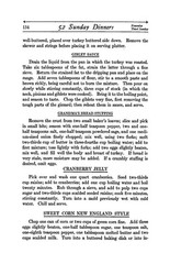 1913 Fifty Two Sunday Dinners Cook Book 191 Pages