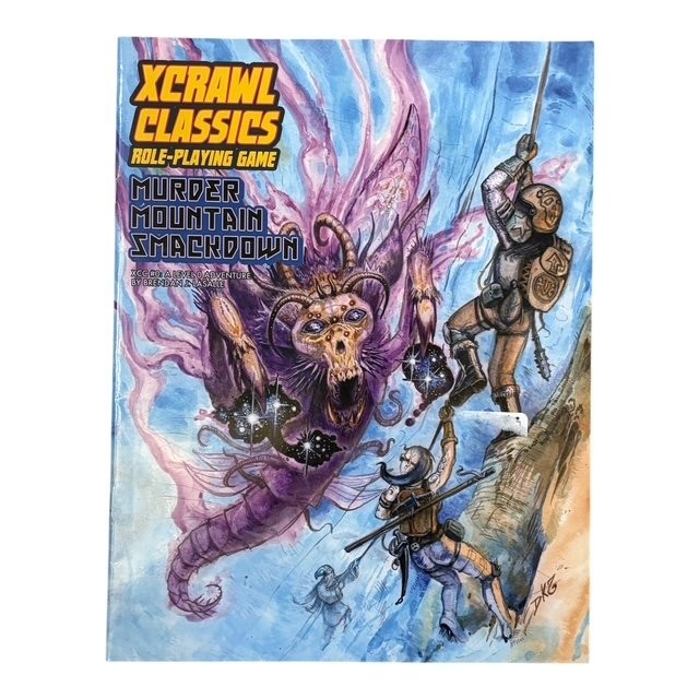 Xcrawl Classics Murder Mountain Smackdown RPG Adventure Goodman Games