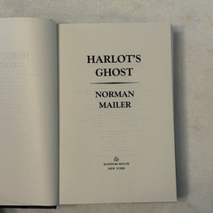 Norman Mailer Harlot’s Ghost – 1st Edition, Hardcover with Dust Jacket in Mylar