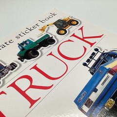 Ultimate Sticker Book, Truck: Over 60 Reusable Full-Color Stickers by DK (2004)