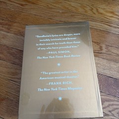Hat Box: Collected Lyrics of Stephen Sondheim Box Set by Stephen Sondheim *NEW*