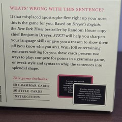 STET! Dreyer’s English : A Game for Language Lovers – Grammar Trivia Card Game