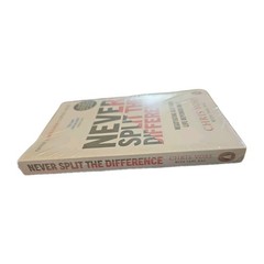 Never Split the Difference by Chris Voss Paperback