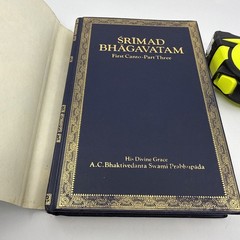 Srimad Bhagavatam Vol. 1 : First Canto Part Three Dust Jacket Hardcover