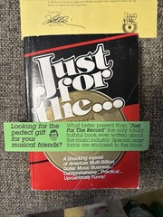 JUST FOR THE RECORD By Shad O’shea SIGNED Softcover 1986 – 1st Edition