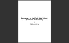 Matthew Henrys Complete Commentary Whole Bible- ALL 6 VOLUMES + Bonus Version-CD