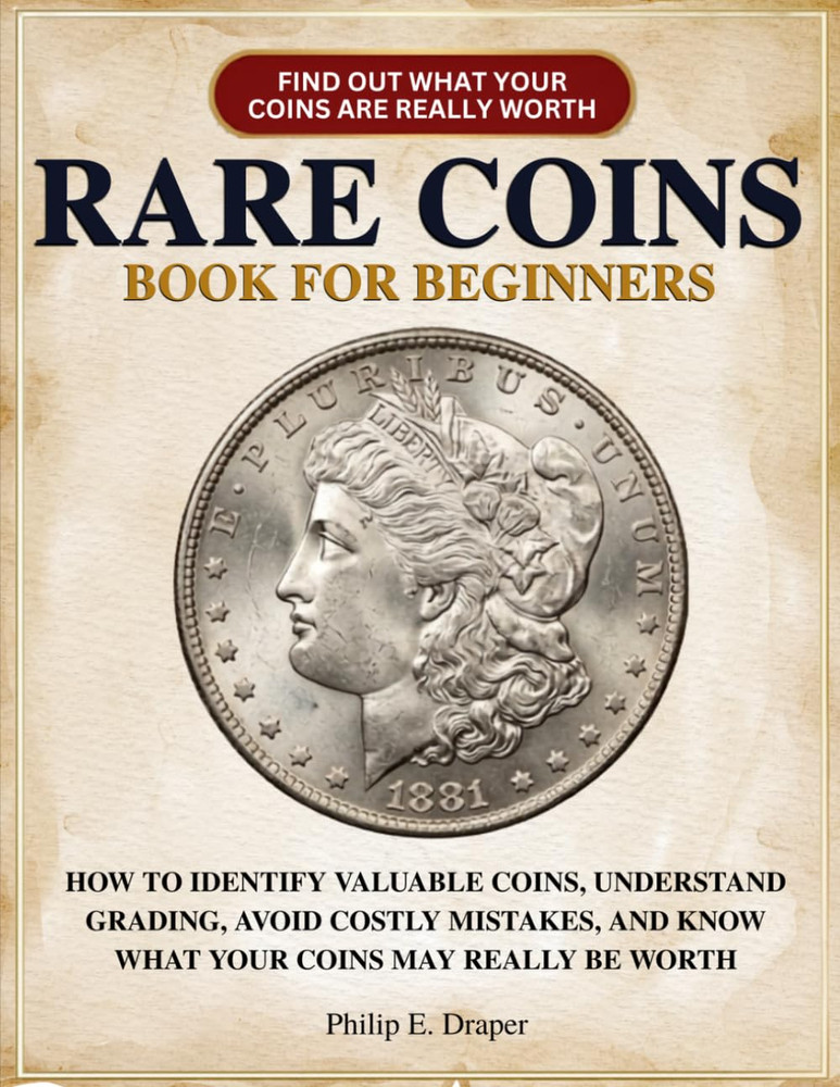 Rare Coins Book for Beginners: How to Identify Valuable Coins, Understand Gradin