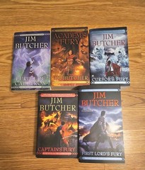 Lot of 5 Codex Alera Books 1-4, And 6 by Jim Butcher Paperback Fantasy Sci-Fi