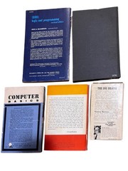Vintage Computer Programming Book Lot COBOL Analytical Engine Computing 5 Books