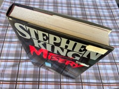 Misery by Stephen King (1987 Viking HCDJ 1st Edition 2nd Printing June Horror)