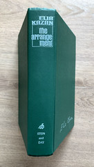 The Arrangement ELIA KAZAN 1967 Hardcover w/ Dust Jacket 544 Pages