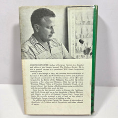 SIGNED Luxury Cruise Joseph Bennett 1962 HC DJ First Edition 1st Printing