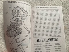 Taylor Swift Word Search and Color NEW Paperback 31 puzzles / 31 coloring pages