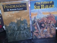 GREEN KNIGHT PUBLISHING Lot ot 5 Arthurian Fantasy Books: UNREAD COPIES, NM, 9.4