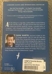 Yann Martel Life of Pi Mariner Books PB English Fiction Action Adventure Sea
