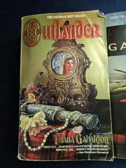 Outlander 1992 Dell Paperback Vintage 1st PB Edition 5th Print & Drums / Dragonf