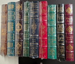 LOT OF 9 FIRST 1ST EDITION SIGNED EASTON PRESS BOOKS TOMORROW AND NEW SEALED