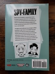Viz Media/Shonen Jump Spy x Family Spy Family Manga Lot Volumes 1 2 3 English