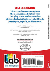 Train Sticker Activity Book For Toddlers Reusable Railroad Stickers Train Lovers