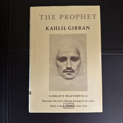 The Prophet (A Borzoi Book) Hardcover – 1923 by Kahlil Gibran 2003