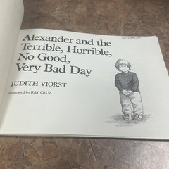 Alexander and the Terrible, Horrible, No Good, Very Bad Day by Judith Viorst 87