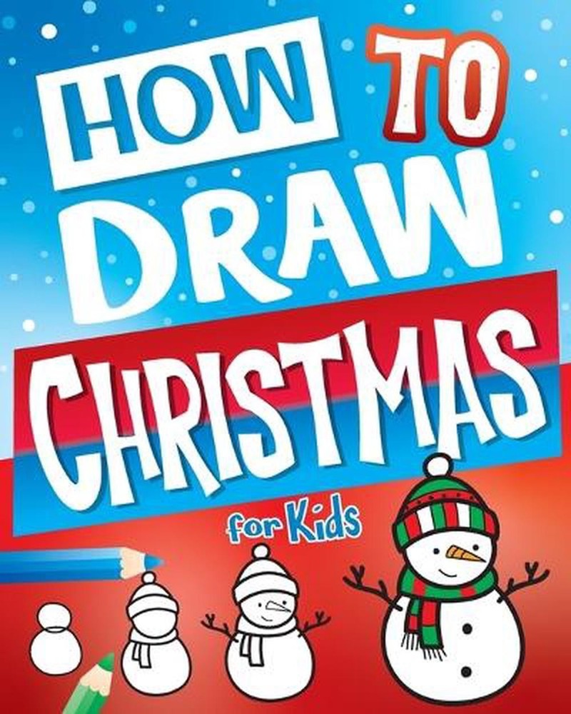 How to Draw Christmas for Kids: Best Christmas Stocking Stuffers Gift Idea: Fun