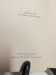 Second Edition 1922 Pastor & Evangelist by Charles Goodell Religious Spiritual