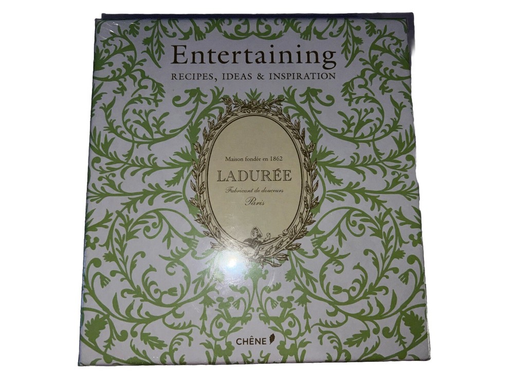 Ladurée Entertaining: Recipes, Ideas & Inspiration by Michel Lerouet Book The