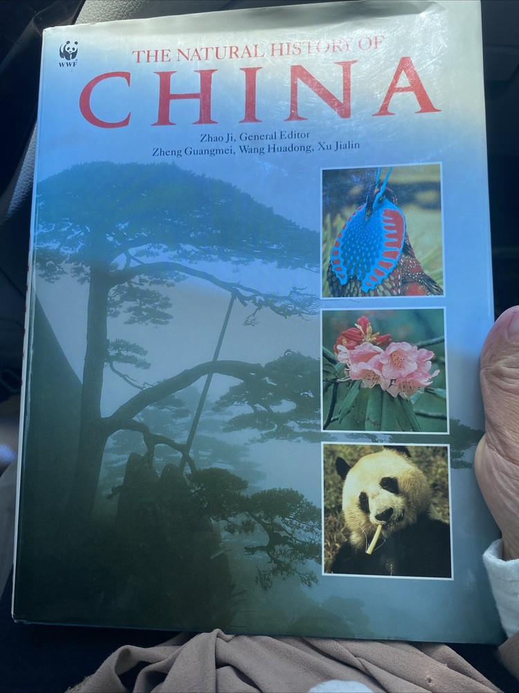 The Natural History of China by Zhaoji Hardcover 210 Pages-great Condition