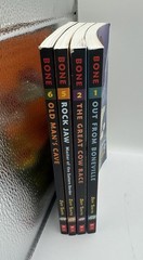 Lot of 4 Bone Books – Jeff Smith – PB – #1, #2, #5, #6