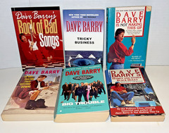 Signed Dave Barry Babies & Other Hazards 1984 Collection Of Humor Essays Comedy