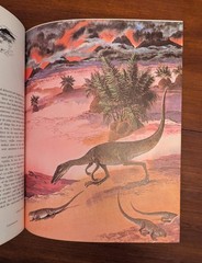Album Of Dinosaurs Vintage Children’s Hardcover Tom McGowen Rand McNally 1976