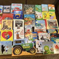 Lot of 44 Children BOARD Hardcover BABY TODDLER DAYCARE PRESCHOOL Kids BOOKS MIX