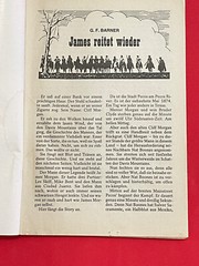 GF Barner Vtg German Language Western PULP PAPERBACK Magazine