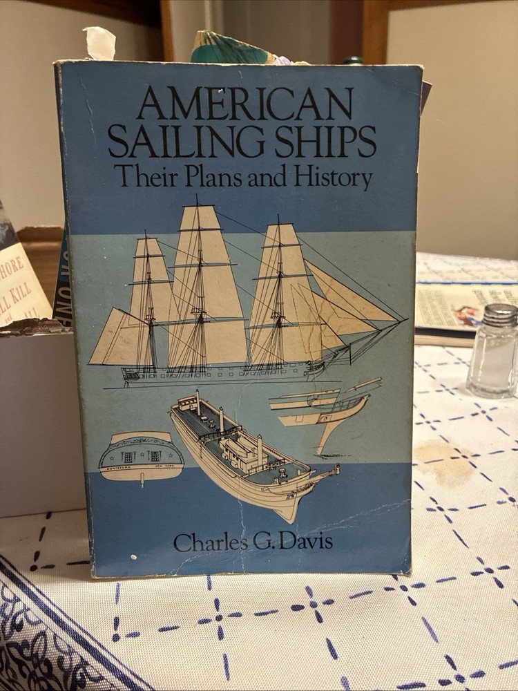 American Sailing Ships: Their Plans and History (Dover Maritime) – GOOD